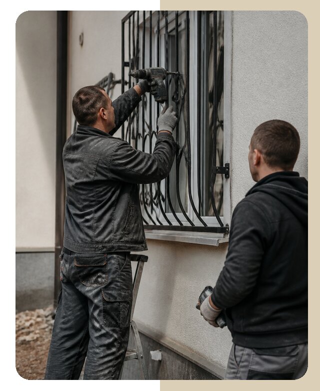 Установка наружных решеток в Урае от 5106 р. | ДвериЛегко-Урй